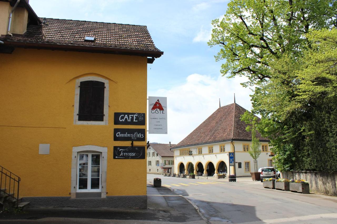 A Côte Acomodação com café da manhã Motiers Exterior foto